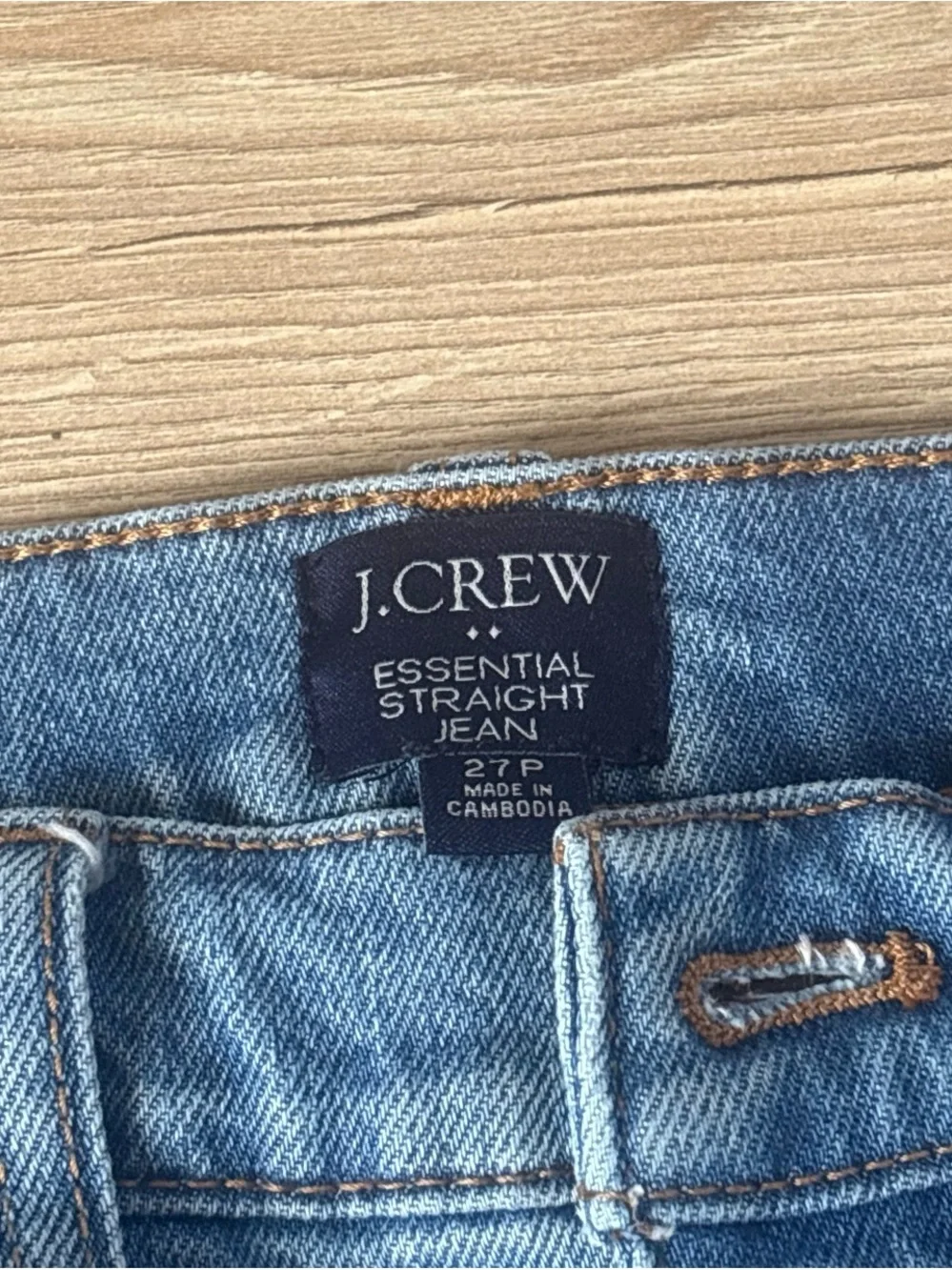 J. Crew Light Blue High-Rise Ankle Cropped Jeans